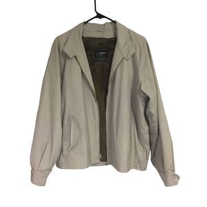 London Fog Vintage Polar Plush‎ Tan Jacket Coat Men's Size 38 Regular Winter